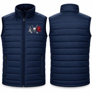 The Plough and Red Lion golf society gilet